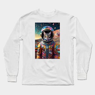 Space Meow Long Sleeve T-Shirt